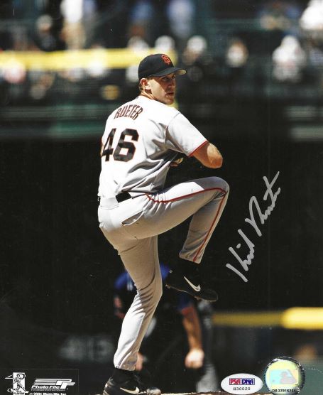 AUTOGRAPHED  KIRK RUETER 8X10 San Francisco Giants Photo PSA/DNA