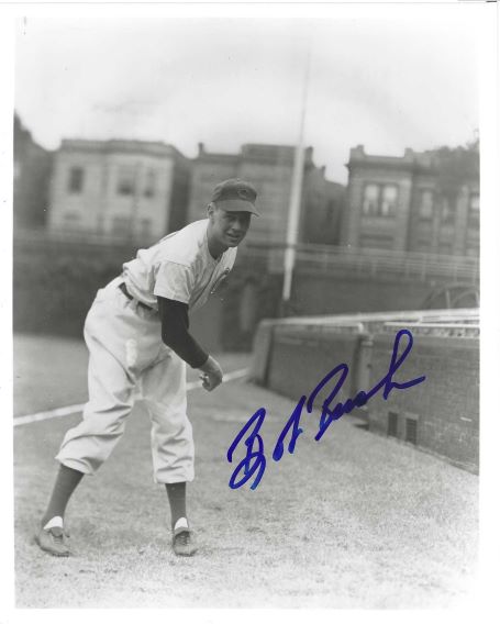AUTOGRAPHED BOB RUSH 8x10 Chicago Cubs Photo