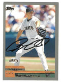 Autographed RUSS ORTIZ San Francisco Giants 2000 Topps Card