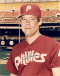 AUTOGRAPHED DICK RUTHVEN 8x10 Philadelphia Phillies Photo