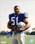 Autographed ANTHONY SIMMONS Seattle Seahawks photo