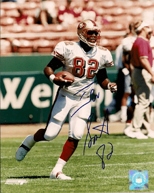 Autographed IRV SMITH  photo - San Francisco 49'ers
