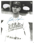 AUTOGRAPHED 8X10 JOHNNY SAIN Kansas City A's Photo