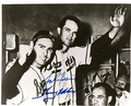 AUTOGRAPHED  photo JOHNNY SAIN & TOMMY HOLMES MILWAUKEE  Braves