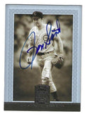 Autographed RON SANTO Chicago Cubs 2005 DONRUSS GREATS CARD