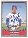 Autographed RON SANTO Chicago Cubs 1990 Pacific Legends Card
