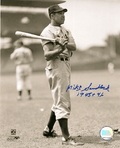 AUTOGRAPHED MIKE SANDLOCK 8x10 Brooklyn Dodgers photo