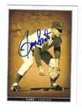 Autographed RON SANTO Chicago Cubs 2002 Upper Deck Legendary Cuts