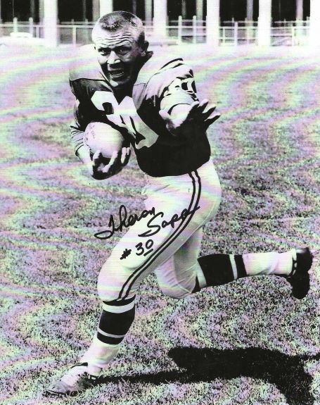 Autographed THERON SAPP 8X10 Philadelphia Eagles Photo