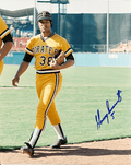 AUTOGRAPHED  photo MANNY SARMIENTO - Pittsburgh Pirates