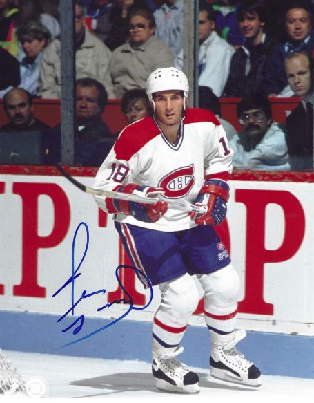 Autographed DENIS SAVARD 8X10 Montreal Canadiens Photo