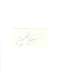 AUTOGRAPHED SIGNED GAYLORD PERRY HOF 3x5 Index card