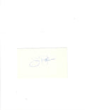 AUTOGRAPHED SIGNED JIM PALMER HOF 3x5 Index card