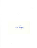 AUTOGRAPHED SIGNED AL LOPEZ 3x5 Index card