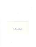 AUTOGRAPHED SIGNED CARL HUBBELL 3x5 Index card