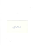 AUTOGRAPHED SIGNED BOBBY BOB DOERR 3x5 Index card