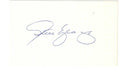AUTOGRAPHED SIGNED STEVE YEAGER 3x5 Index card