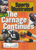 Autographed James Campen Green Bay Packers Sports Illustrated Magazine 12/7/1992