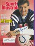 Autographed Jeff George Indianapolis Colts Sports Illustrated Magazine 4/30/1990