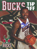 Autographed Mo Williams Milwaukee Bucks Tip Off Magazine 2006-07
