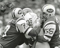 Autographed JOHN EBERSOLE 8X10 New York Jets photo