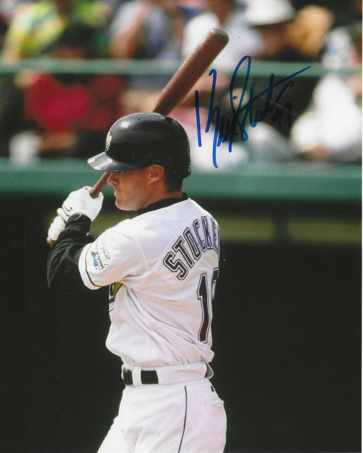 Autographed KEVIN STOCKER 8x10 Tampa Bay Rays Photo