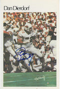 Autographed DAN DIERDORF St. Louis Cardinals NFL Mini Poster
