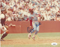 Autographed OZZIE SMITH 8x10 St. Louis Cardinals HOF photo JSA