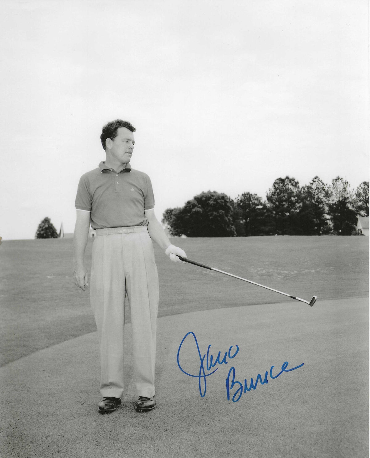 Autographed JACK BURKE JR. 8X10 PGA Tour Photo
