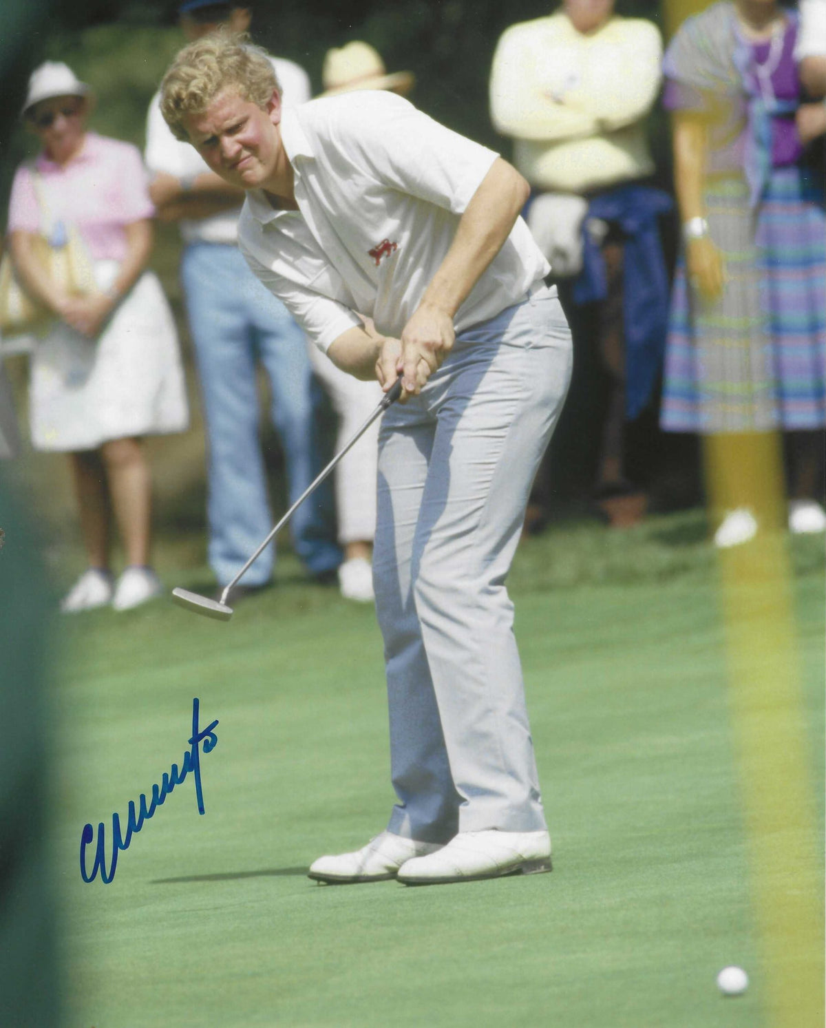 Autographed COLIN MONTGOMERIE 8X10 PGA Tour Golf Photo