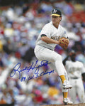 AUTOGRAPHED RICK HONEYCUTT 8x10 Oakland A's Photo