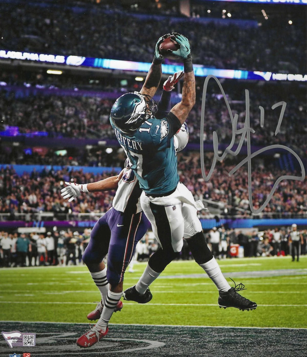 Autographed ALSHON JEFFEREY 8X10 Philadelphia Eagles Photo Fanatics