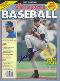 Autographed SCOTT ERICKSON Minnesota Twins The Sporting News 1992 Yearbook