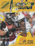 Autographed ROBERT BROOKS Green Bay Packers Insider Program 9/6/1998