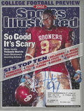 Autographed TOMMIE HARRIS Oklahoma Sooners Sports Illustrated 8/12/2002