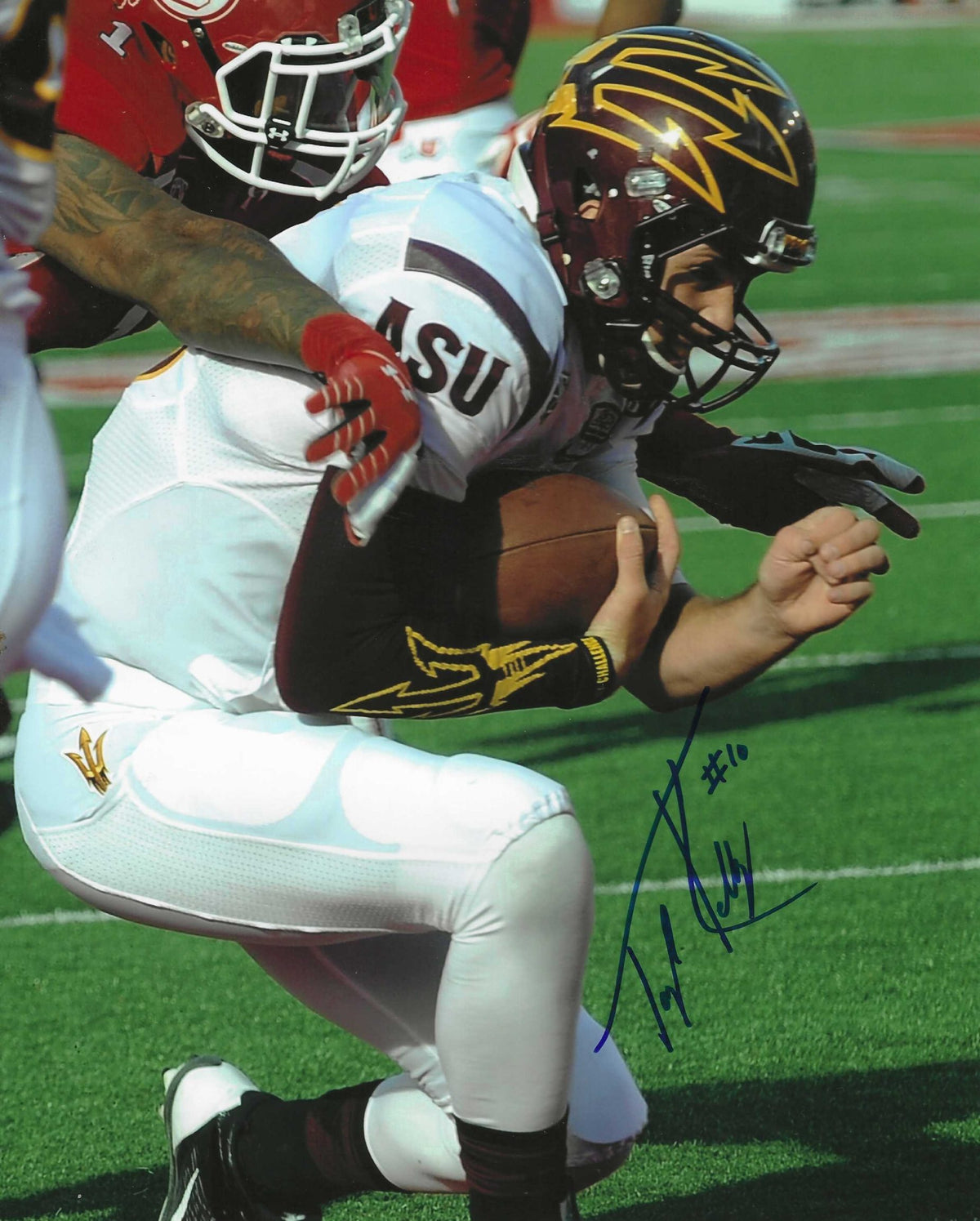 Autographed TAYLOR KELLY ASU Sun Devils 8x10  Photo