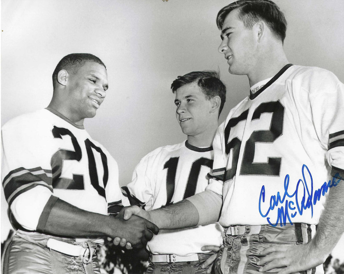 Autographed CARL McADAMS Oklahoma Sooners 8x10 Photo