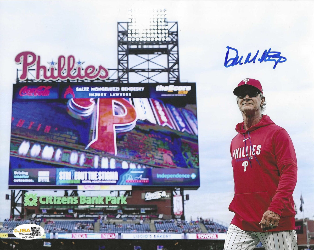 Autographed DON MATTINGLY 11x14 Philadelphia Phillies Photo JSA