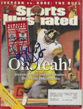 Autographed JEROME BETTIS PITTSBURGH STEELERS Sports Illustrated 1/16/2006 JSA