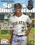 Autographed ANDREW McCUTCHEN Pittsburgh Pirates Sports Illustrated 9/8/2014 JSA
