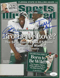 Autographed DONOVAN McNABB TERRELL OWENS Eagles Sports Illustrated 9/26/2005 JSA