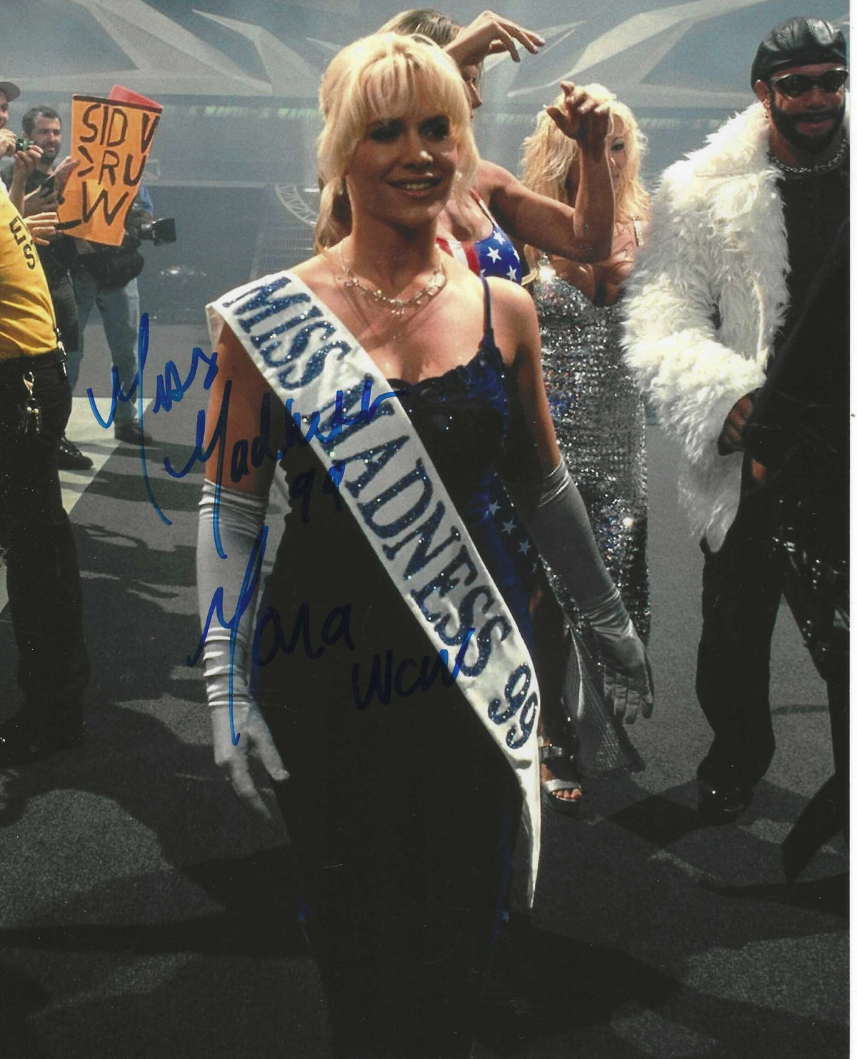 Autographed MONA MISS MADNESS MOLLY HOLLY WWE NXT AEW Wrestling 8x10 Photo