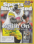 Autographed JEROME BETTIS PITTSBURGH STEELERS Sports Illustrated 1/30/2006 JSA