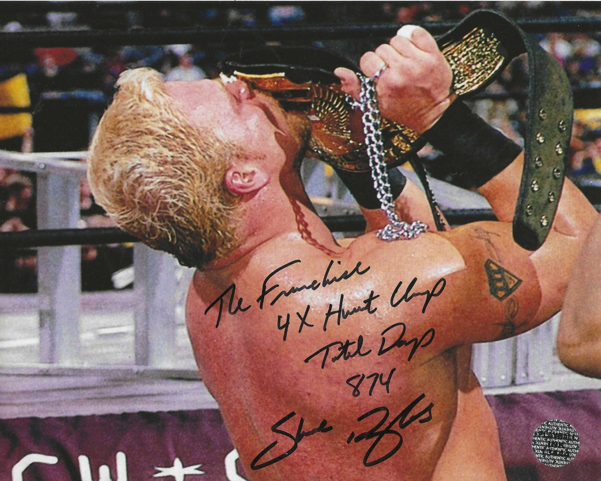 Autographed SHANE DOUGLAS WWE NXT AEW Wrestling 8x10 Photo