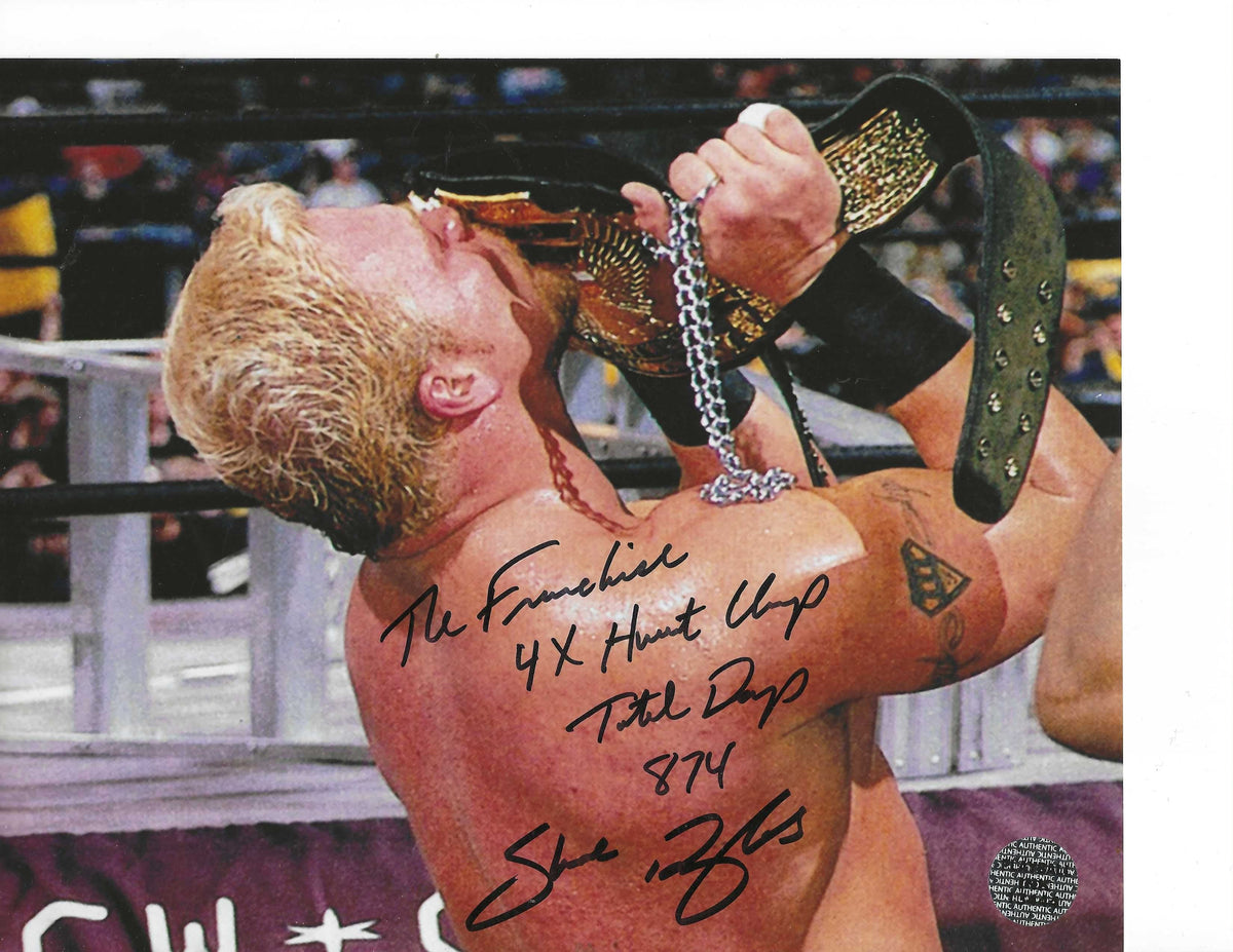 Autographed SHANE DOUGLAS  WWE 8x10 Photo with MLA COA
