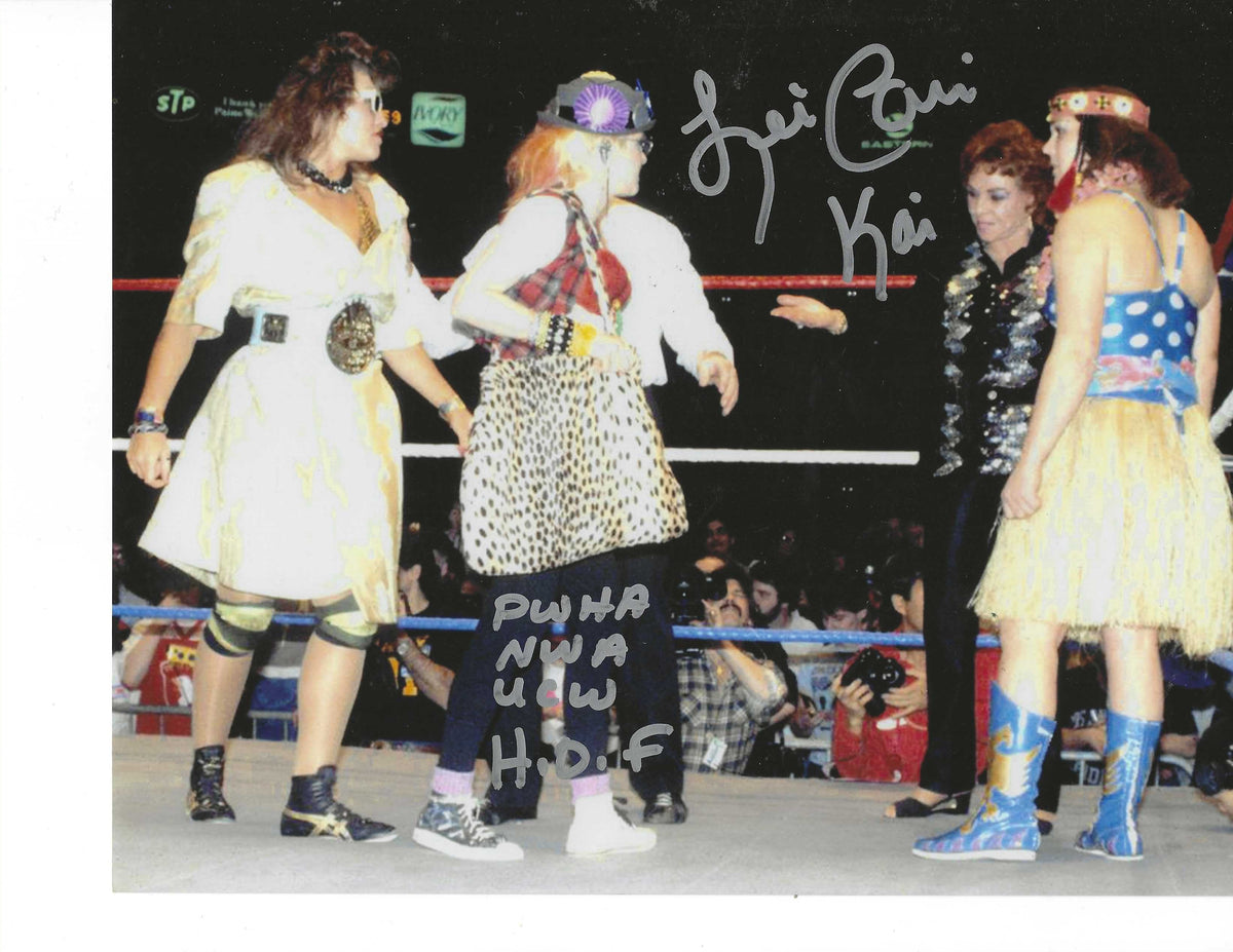 Autographed LEILANI KAI 8x10 Photo with MLA COA