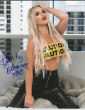 Autographed ASH BY ELEGANCE WWE AEW NXT 8x10 Photo