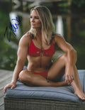 Autographed IVY NILE WWE AEW NXT 8x10 Photo