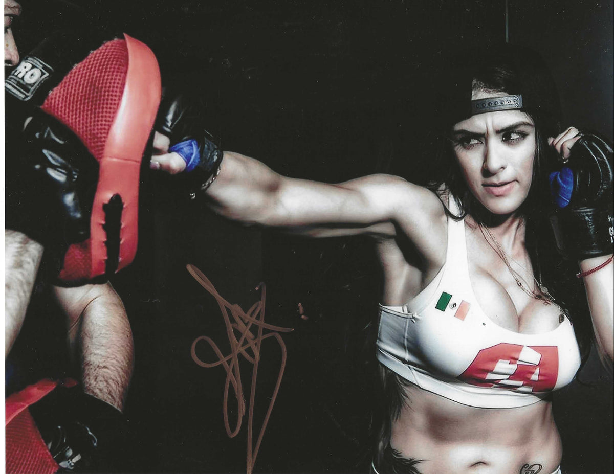 Autographed LOBA ACOSTA UFC MMA 8x10 Photo