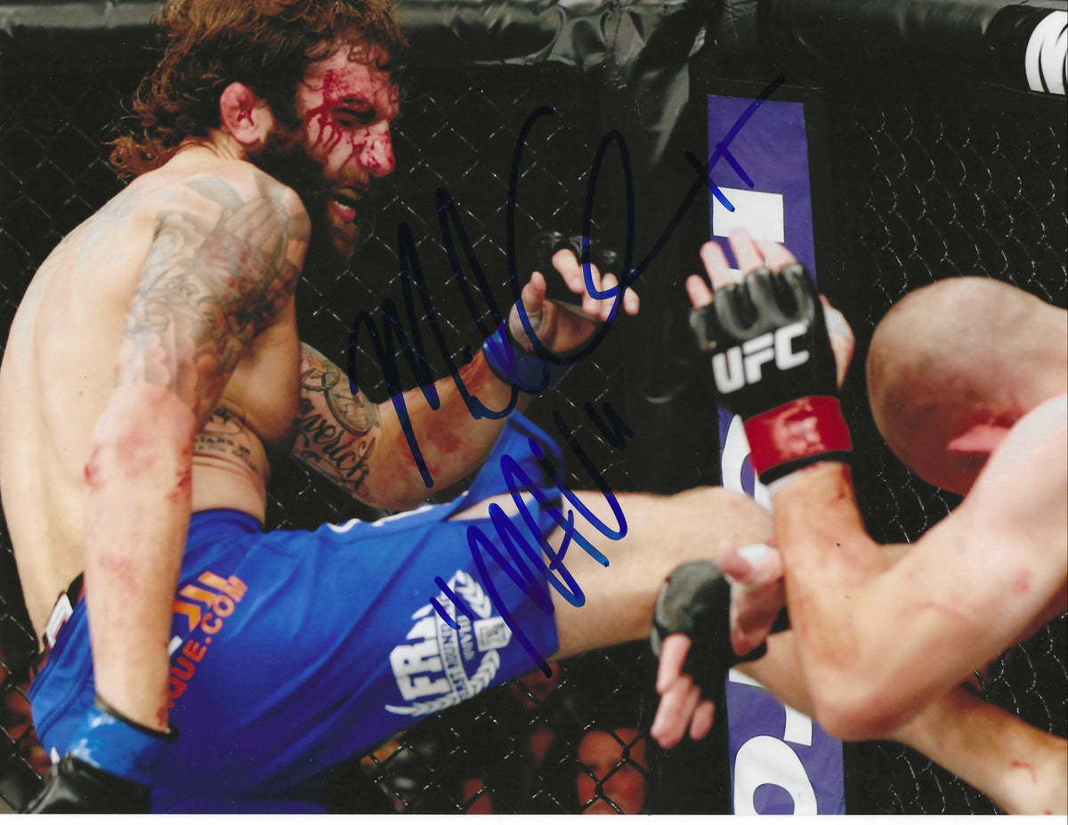 Autographed MIKE CHIESA UFC MMA 8x10 Photo